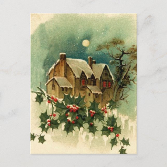 Christmas Time Postcard (Front)