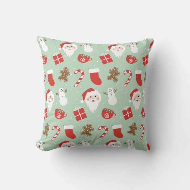 Christmas Time   Throw Pillow (Front)