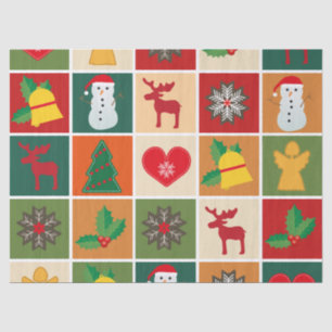 christmas time tissue paper