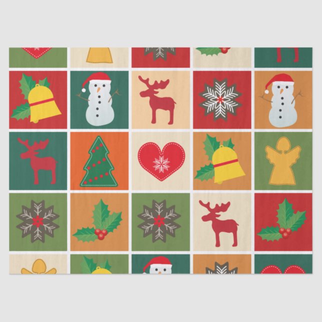 christmas time tissue paper (Front)