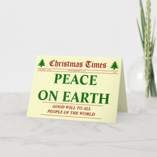 Christmas Times - No. 001 Holiday Card