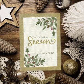 Christmas 'tis the Holiday Season  Card