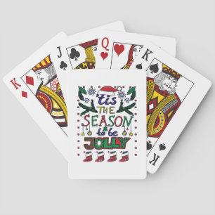 Christmas Tis The Season Playing Cards