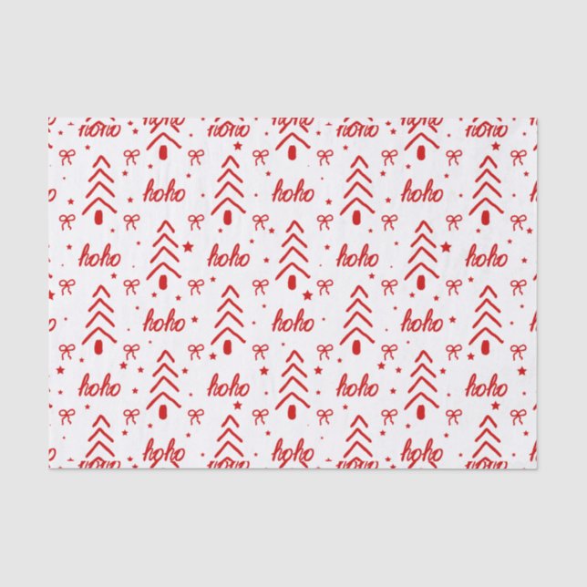 Christmas  tissue paper (Front)