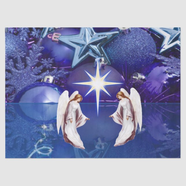 Christmas Tissue Paper, Angel Paper (Front)