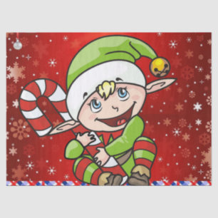 Christmas Tissue Paper, Elf Tissue Paper