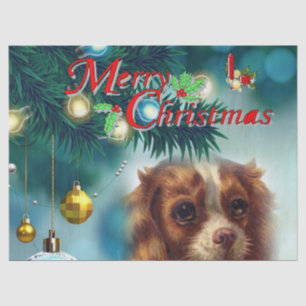 Christmas Tissue Paper, Merry Christmas, Dog Paper
