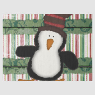 Christmas Tissue Paper Penguin