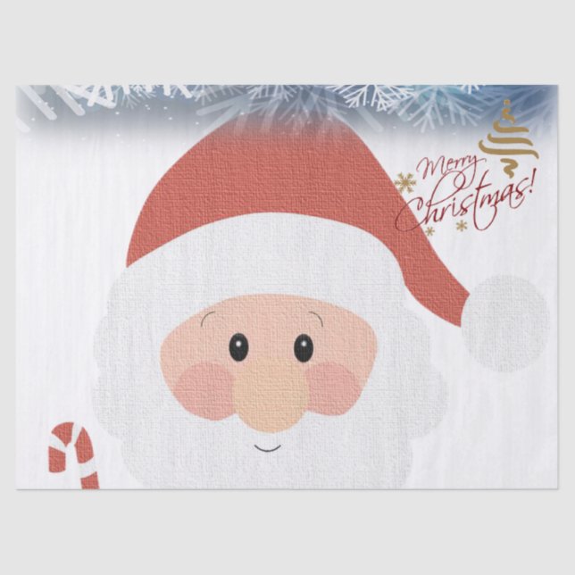 Christmas Tissue Paper, Snowman Tissue Paper (Front)