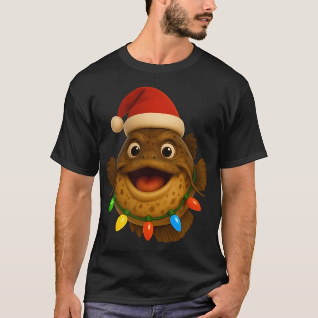 Christmas Toadfish T-Shirt (Front)