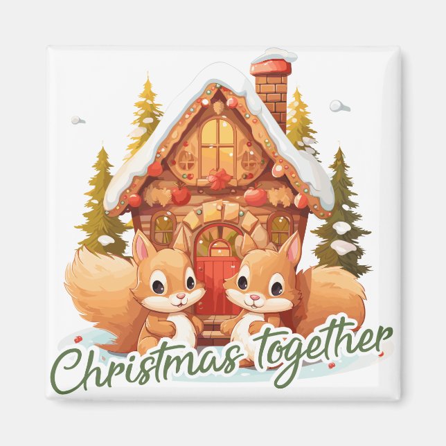 Christmas together magnet (Front)