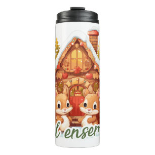 Christmas together thermal tumbler