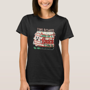 Christmas Torn Between Looking Like A Snack Or Eat T-Shirt