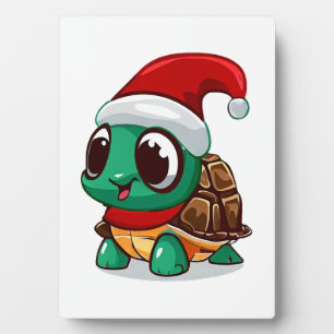 Christmas tortoise plaque