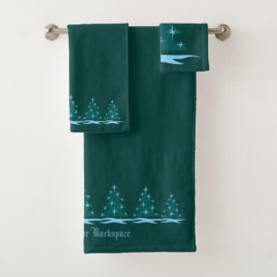 Christmas Towel Sets Personalized Holiday Towels