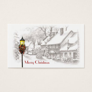 Christmas Town Gift Tags