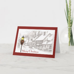 Christmas Town Greeting Card