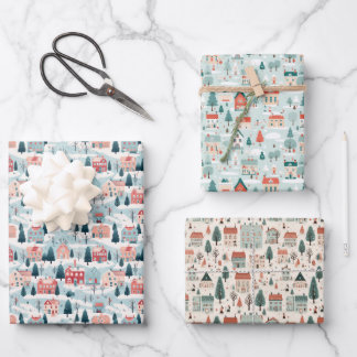 Christmas Town Magic Wrapping Paper