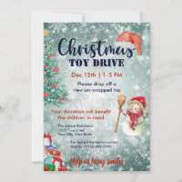Christmas Toy Drive Famille ou Invitation d'entrep