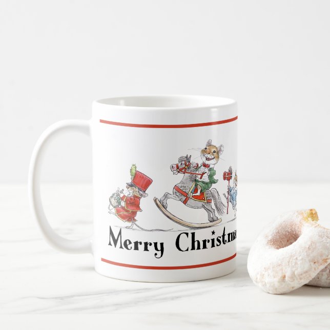 Christmas Toy Parade Mug (With Donut)