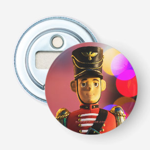 Christmas toy soldier figurine SlipperyJoe gay pri Bottle Opener
