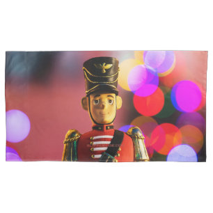 Christmas toy soldier figurine SlipperyJoe gay pri Pillowcase