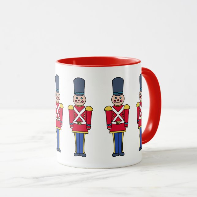Christmas Toy Soldiers Mug (Front Right)