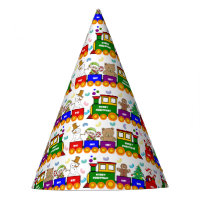 Christmas Toy Train Colourful Pattern
