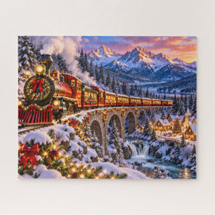 Christmas Train Adventure Jigsaw Puzzle