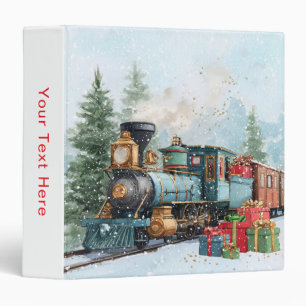 Christmas Train Binder