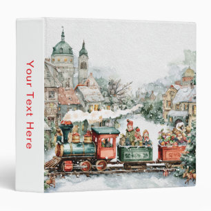Christmas Train Binder