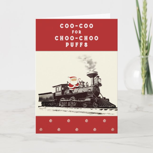 Christmas Train Holiday Cards (Front)