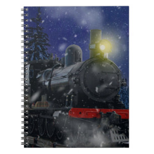 Christmas Train in the snow              Notebook