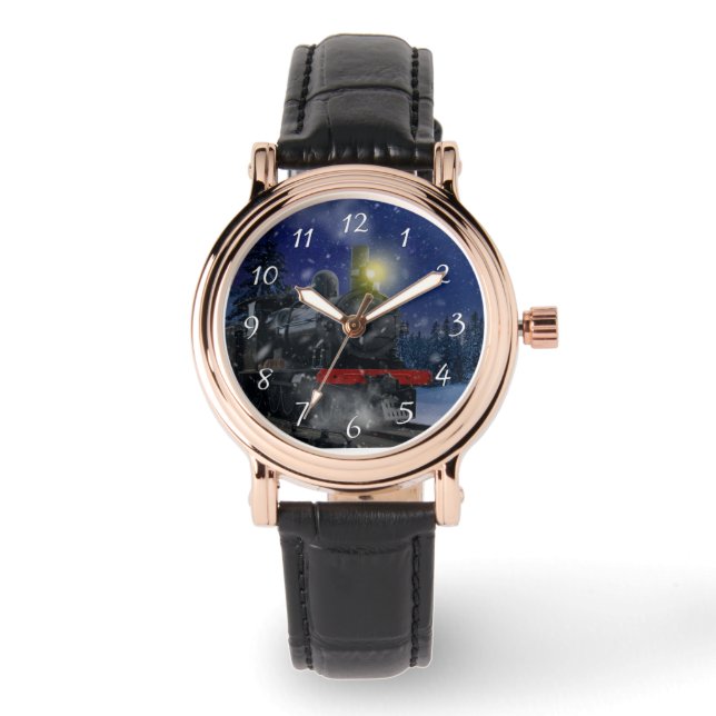 Christmas Train in the snow             Watch (Front)