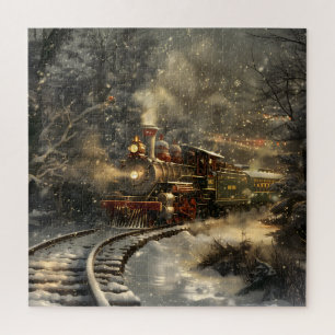 Christmas Train Jigsaw Puzzle