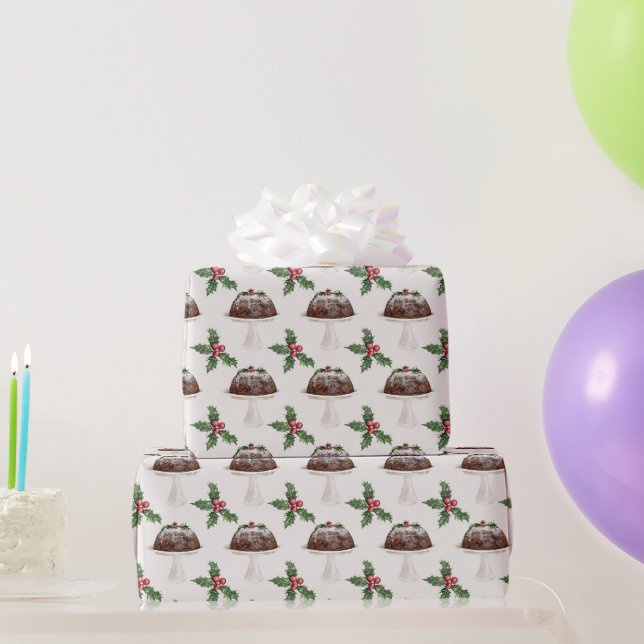 Christmas Treats  Pattern Wrapping Paper (Party Gifts)