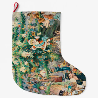 Christmas Tree (1902) Large Christmas Stocking