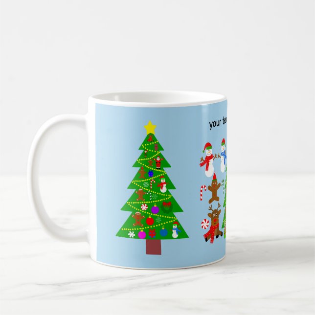 Christmas Tree #1 Mug (Left)