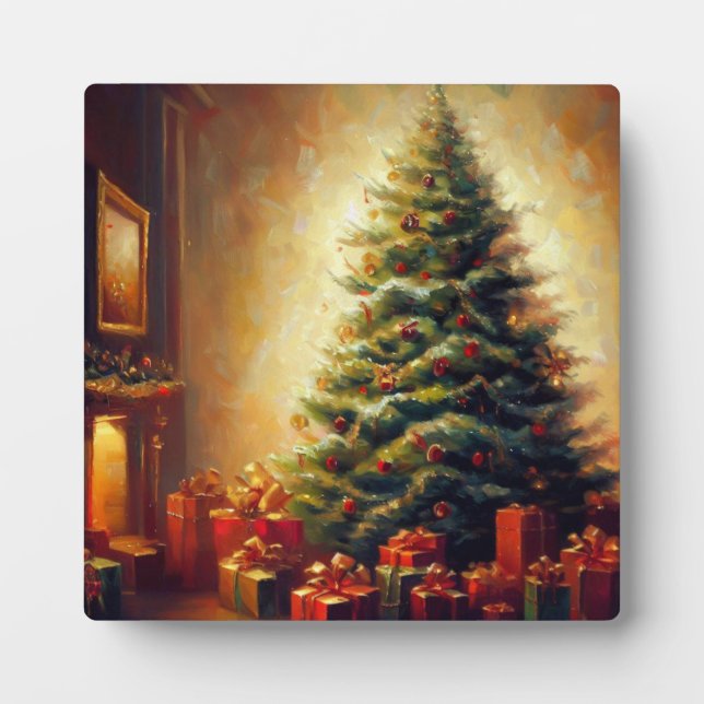 Christmas Tree 1 Plaque (Front)