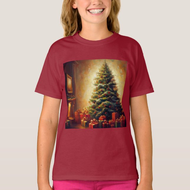 Christmas Tree 1 T-Shirt (Front)