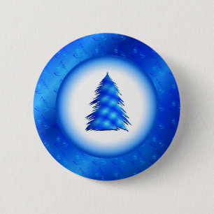 Christmas Tree 2 Inch Round Button