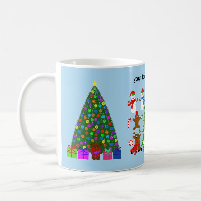 Christmas Tree #2 Mug (Left)