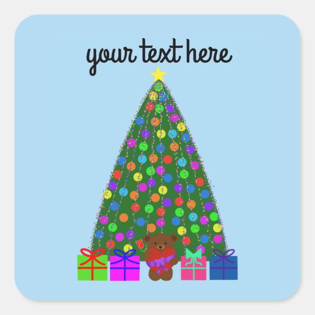 Christmas Tree #2 Stickers (Front)