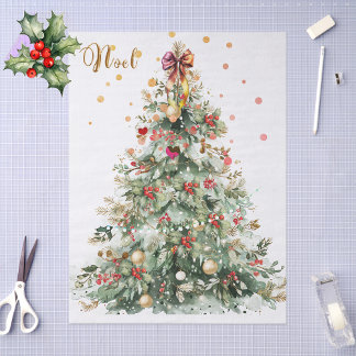 Christmas Tree 2 Tissue Paper