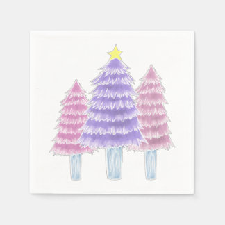 christmas tree  45 napkin