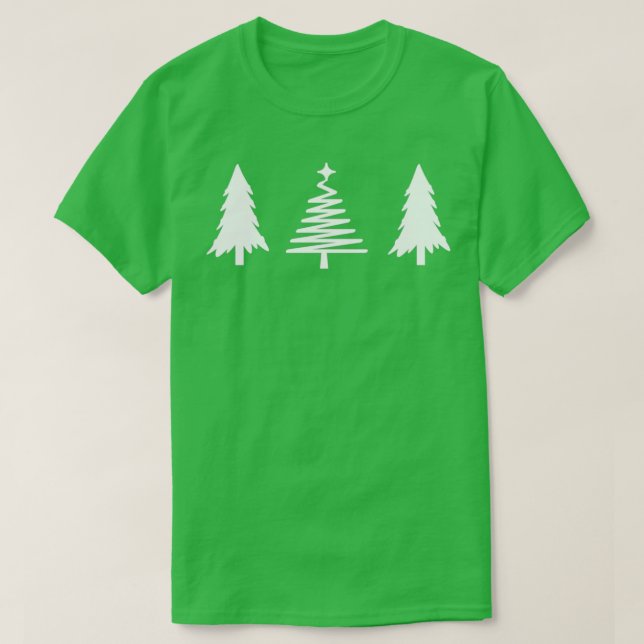 Christmas Tree  (4) T-Shirt (Design Front)