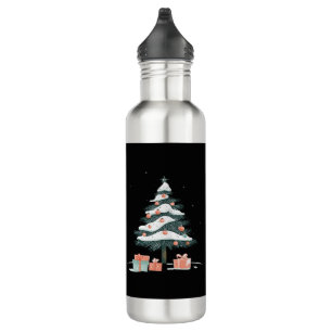 Christmas tree  710 ml water bottle