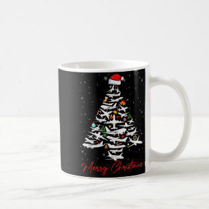 Christmas Tree Airplanes Lots Merry Christmas Men Coffee Mug