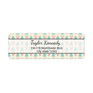 Christmas Tree And Bauble Pattern