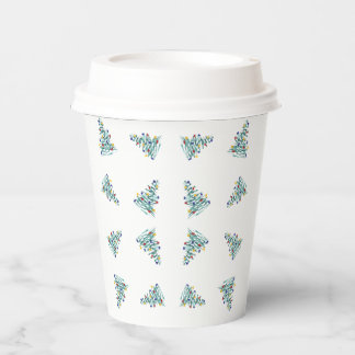 Christmas Tree and Bulbs Paper Cup